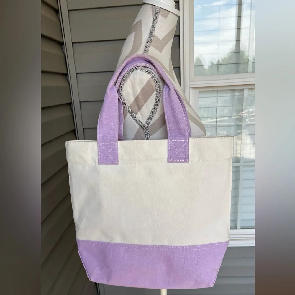 Pottery Barn Kids Lavender Unicorn Clouds Tote
